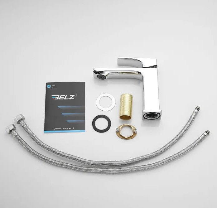 Смеситель для раковины BELZ B10709 хром