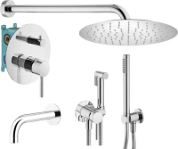 Комплект для ванной Plumberia Selection Ixo KITZXO19CR60 С ВНУТРЕННЕЙ ЧАСТЬЮ, хром