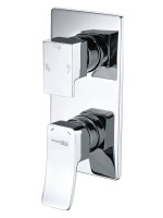 Встраиваемый смеситель для душа и ванны Wasserkraft Aller 10671 С ВНУТРЕННЕЙ ЧАСТЬЮ