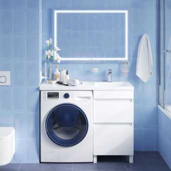 Мебель для ванной IDDIS Optima Home R, 110, 2 ящика, под стиральную машину