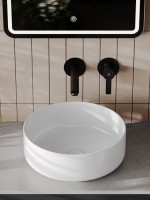 Смеситель для раковины Agger Easy A3172244 С ВНУТРЕННЕЙ ЧАСТЬЮ, черный матовый Смеситель для раковины Agger Easy A3172244 С ВНУТРЕННЕЙ ЧАСТЬЮ, черный матовый