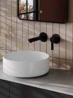 Смеситель для раковины Agger Easy A3172244 С ВНУТРЕННЕЙ ЧАСТЬЮ, черный матовый Смеситель для раковины Agger Easy A3172244 С ВНУТРЕННЕЙ ЧАСТЬЮ, черный матовый