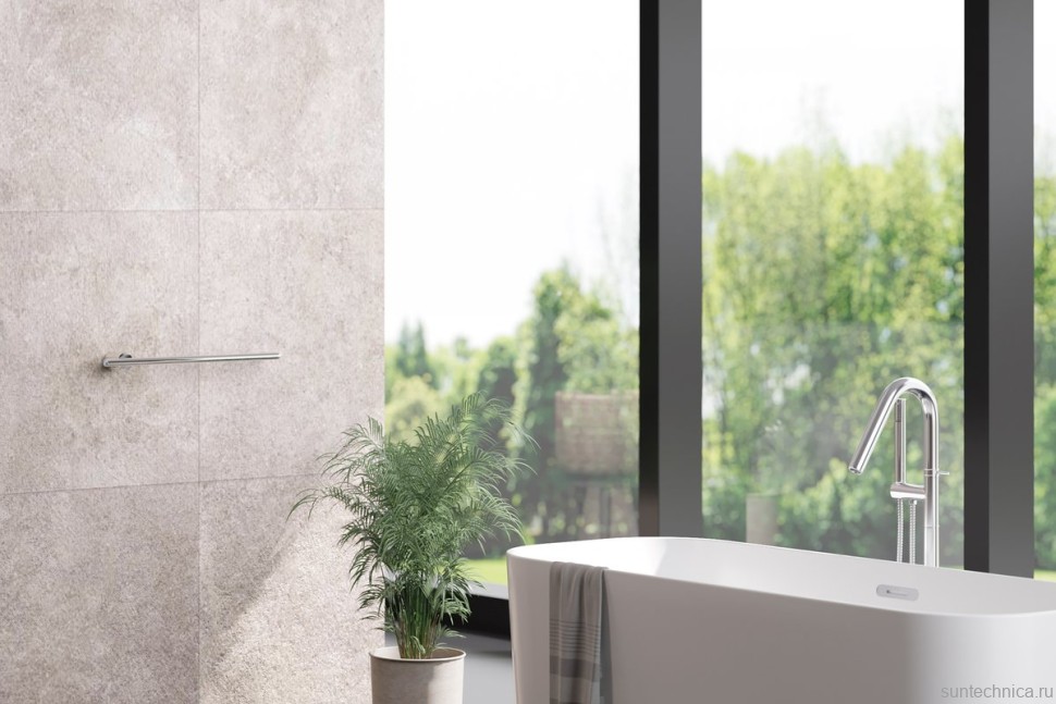 Полотенцесушитель электрический Сунержа Идиллия Master 500 5x60 см, скрытое подключение, хром, I-образный