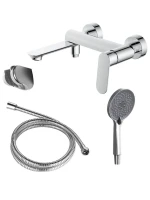Смеситель для ванны с душем AZARIO Alanti AZ-K3032 хром