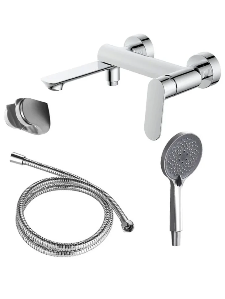 Смеситель для ванны с душем AZARIO Alanti AZ-K3032 хром