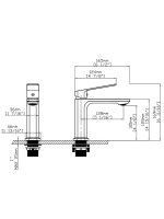Смеситель для раковины Vincea Core VBF-4CO1BN брашированный никель Смеситель для раковины Vincea Core VBF-4CO1BN брашированный никель
