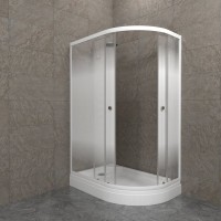 Душевой уголок Triton Коралл Лайт А левый 120х80 см