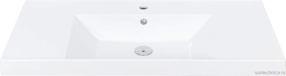 Тумба с раковиной La Fenice Elba Twin 100 подвесная, grigio, раковина Cubo 100