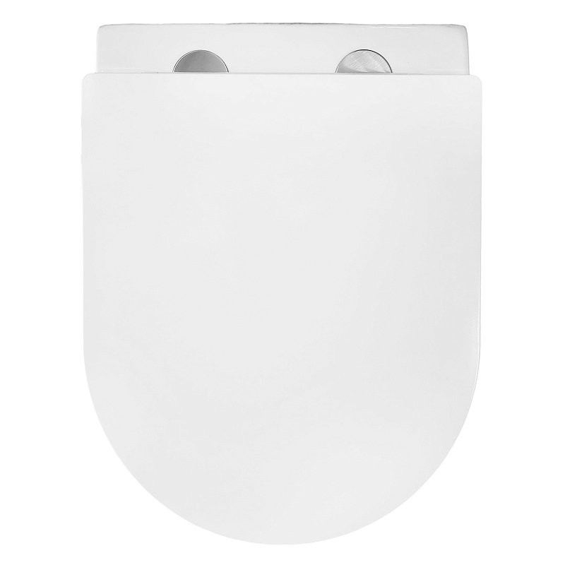 Унитаз подвесной AZARIO Uno AZ-2380 безободковый, с микролифтом, глянцевый белый