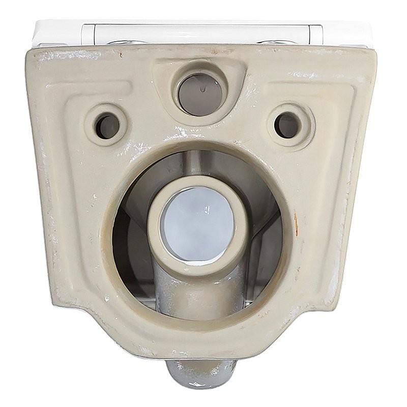 Унитаз подвесной AZARIO Uno AZ-2380 безободковый, с микролифтом, глянцевый белый