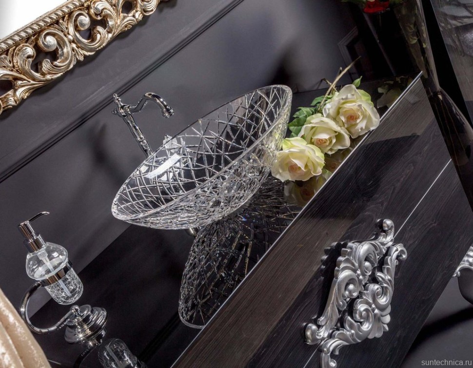 Смеситель для раковины Boheme Brillante Ripresa 342