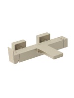 Смеситель для ванны с душем Kludi Decus 54691N575 брашированный никель PVD