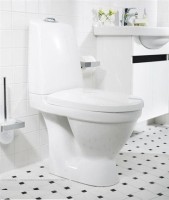 Унитаз-компакт напольный Gustavsberg Nautic 1510 (уценка: выставочный экземпляр, нет упаковки, выставочный э)