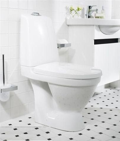 Унитаз-компакт напольный Gustavsberg Nautic 1510 (уценка: выставочный экземпляр, нет упаковки, выставочный э)