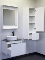 Мебель для ванной комнаты Comforty Марсель 60 подвесная, матовая белая