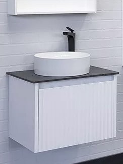 Мебель для ванной комнаты Comforty Марсель 60 подвесная, матовая белая