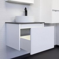 Мебель для ванной комнаты Comforty Марсель 60 подвесная, матовая белая