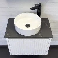 Мебель для ванной комнаты Comforty Марсель 60 подвесная, матовая белая