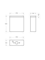 Унитаз-компакт напольный BelBagno Acqua Tor безободковый, с микролифтом