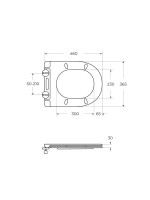 Унитаз-компакт напольный BelBagno Acqua Tor безободковый, с микролифтом