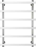 Полотенцесушитель электрический Secado Понтида 1, R 80x60 см, подключение справа, глянцевый хром, лесенка