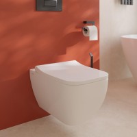 Унитаз подвесной VitrA Shift 7742B003-0075 с тонкой крышкой 191-003-009