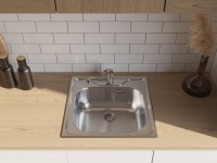 Мойка кухонная Omoikiri Saru 48-IN