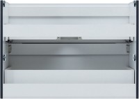 Тумба с раковиной Aquanet Джейн 90 подвесная, маренго