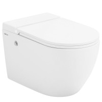 Комплект 2 в 1 Abber Bequem AC1108P-AC0101P Унитаз подвесной, с микролифтом + Монтажная рама