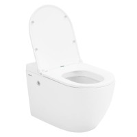 Комплект 2 в 1 Abber Bequem AC1108P-AC0101P Унитаз подвесной, с микролифтом + Монтажная рама