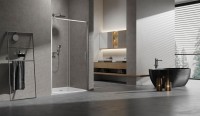 Душевая дверь Vincea Slim VDS-6SL140CL, 1400, хром, стекло прозрачное