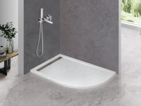 Поддон для душа Cezares TRAY-AS-RH-120/80-30-W-L 120x80 L, с сифоном, белый