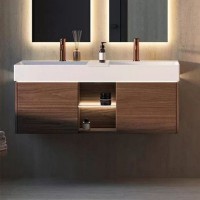 Мебель для ванной комнаты KERAMA MARAZZI Grande 120 с полкой, структурированный орех