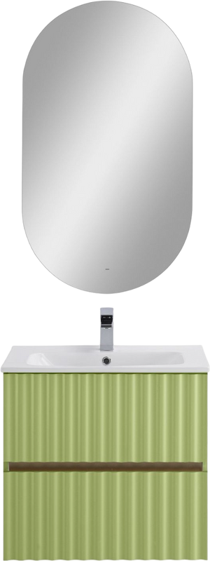 Мебель для ванной комнаты Art&Max Elegant 60 подвесная, мята