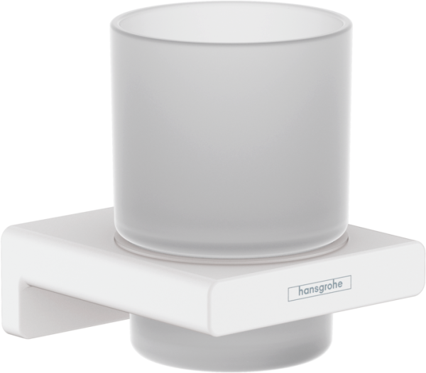 Стакан Hansgrohe AddStoris 41749700 матовый белый