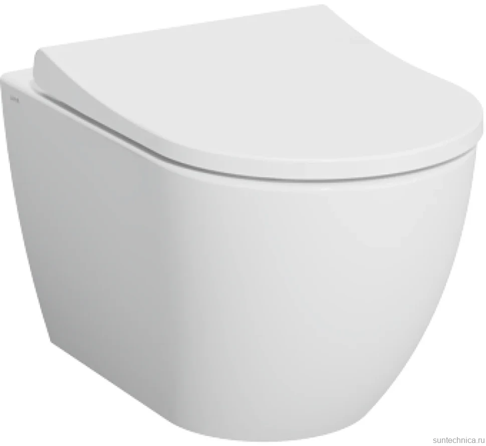 Унитаз подвесной VitrA Mia Round SmoothFlush безободковый, с микролифтом