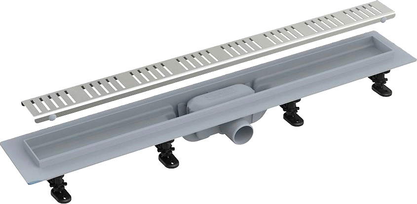 Душевой трап (лоток) AlcaPlast APZ10-Simple 950M APZ10-950M с решеткой и опорами