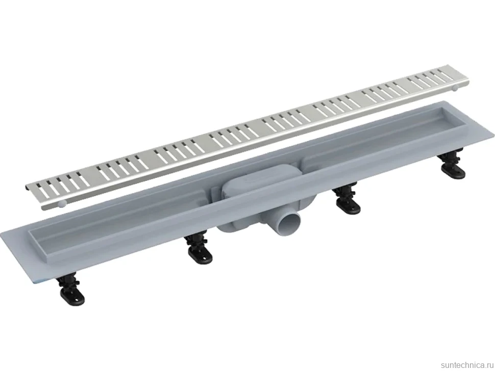 Душевой трап (лоток) AlcaPlast APZ10-Simple 950M APZ10-950M с решеткой и опорами