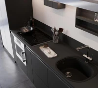 Мойка кухонная Emar Quartz EMQ-1570.C Оникс