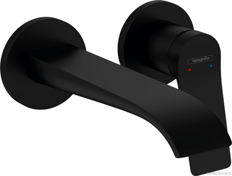 Смеситель для раковины Hansgrohe Vivenis 75050670 матовый черный