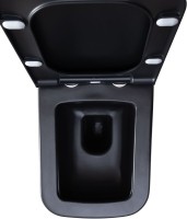 Унитаз подвесной Allen Brau Infinity 4.21011.31 безободковый, с микролифтом, черный матовый