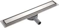 Душевой трап (лоток) Haiba HB94500 50 см, с решеткой и опорами, сатин