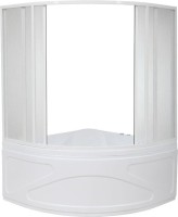 Шторка на ванну Bas Хатива, 6 ств., пластик