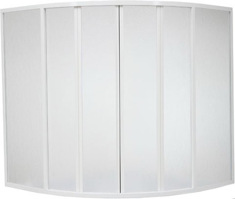 Шторка на ванну Bas Хатива, 6 ств., пластик