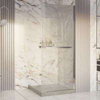 Душевая перегородка Ambassador Walk-in 15031135 100x200 см, профиль хром