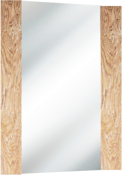 Зеркало Bellezza Лоренцо 60 дуб светлый