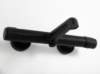 Смеситель для ванны с душем BelBagno Uno VASM NERO