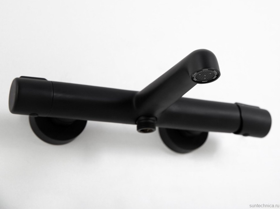 Смеситель для ванны с душем BelBagno Uno VASM NERO