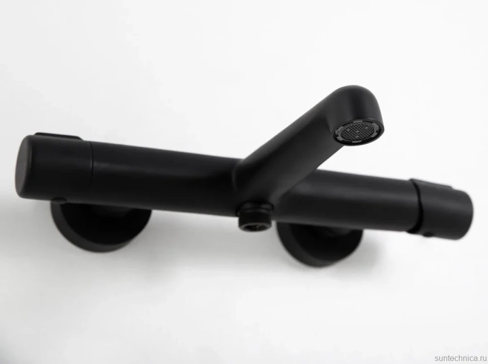 Смеситель для ванны с душем BelBagno Uno VASM NERO