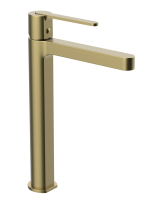 Смеситель для раковины AltroBagno Юнион 010231BG матовое золото